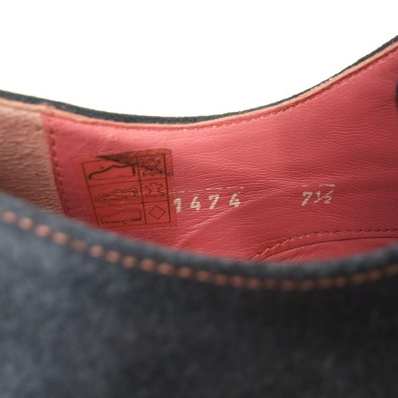 To Boot New York blue suede & pink lace up shoes - Picture 7 of 7